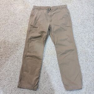 Men’s Carhartt Tan Cotton Pants 42x34